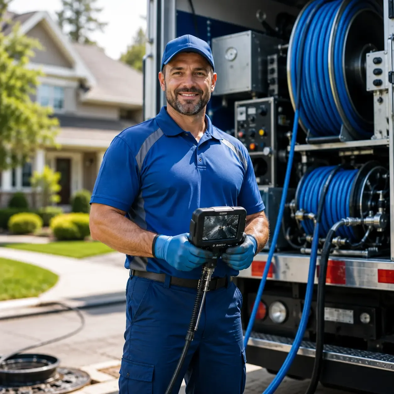 Local outdoor drain cleaning specialists in Kampsville, IL